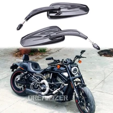 For Harley Davidson VRSC V-Rod Night Rod Motorcycle Black Rearview Side Mirrors