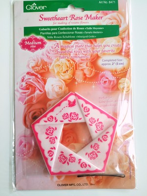 Klee Quick  3D Yo-Yo Maker - Sweetheart Rose  50 mm (Clover)  - Hobbyauflösung