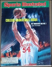 12/1/1975 Sports Illustrated Kent Benson Indiana Hoosiers Ohio State Buckeyes
