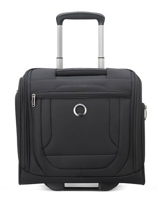 DELSEY PARIS Helium DLX 2-Wheel Under-Seater Trolley Black