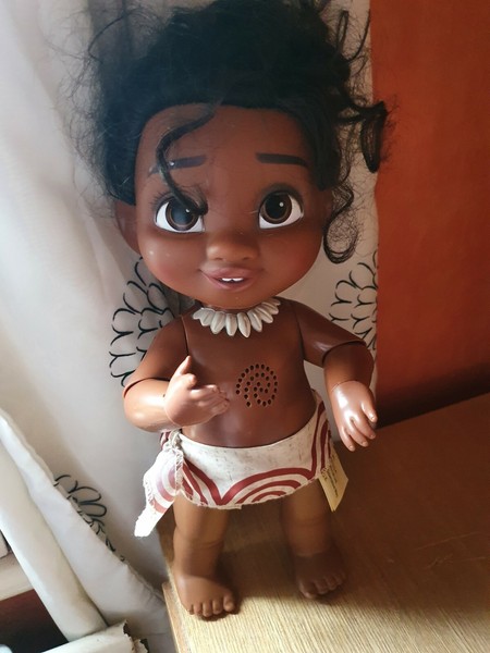 disney moana giggling baby doll