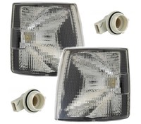 Frontblinker Set FüR VW T4 90-03 Smoke Grau Transporter Bus Multivan Fassung