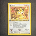 Meowth 62/82 Team Rocket 1st Edition Common 2000 Wizards Pokémon English
