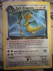 Pokemon Dark Dragonite 1st Edition Team Rocket Non-Holo 22/82
