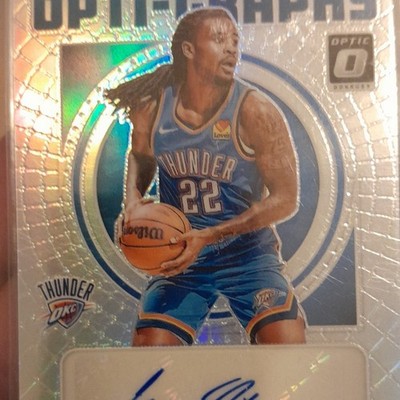 Panini Donruss Optic Opti-Graphs Cason Wallace Autograph Holo Prizm 52/99