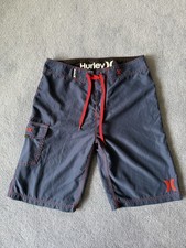 Hurley Men's navy blue boardshorts swim shorts size 29