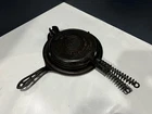 Griswold American No. 8 Waffle Iron w/ Base 885/886/975 Vintage Antique
