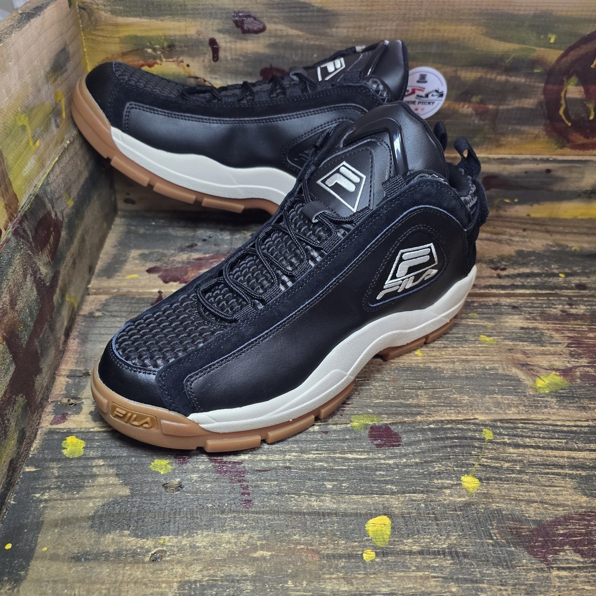 Fila Grant Hill 2 Woven Black Gum Men display picture 3