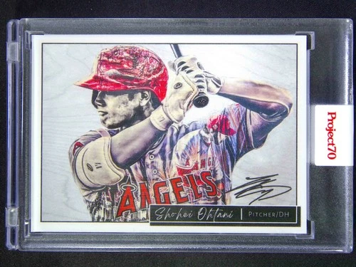 2021 Topps Project 70 Card #870 Shohei Ohtani 1955 by Lauren Taylor