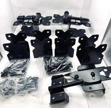 Fence Gate Hinge Kit Self-Closing Hinges Latch