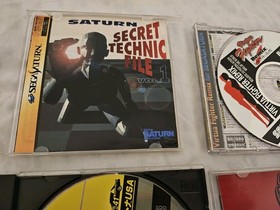 Sega Saturn NTSCJ Games- Virtua Fighter Remix/ Daytona USA/ Virtua Cop + Pad 