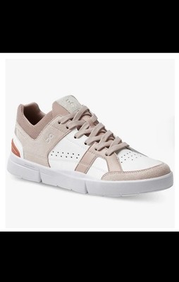 On Cloud The Roger Clubhouse Rose Pink White Running Lifestyle Sneakers Shoes 6 