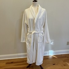 Four Seasons Bath Robe OS White Cotton Terry Cloth Turkish Spa Hotels Resorts