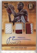 2014 Panini Gold Standard Rookie Jersey Prime 24/25 James Ennis #279 Auto 01b5