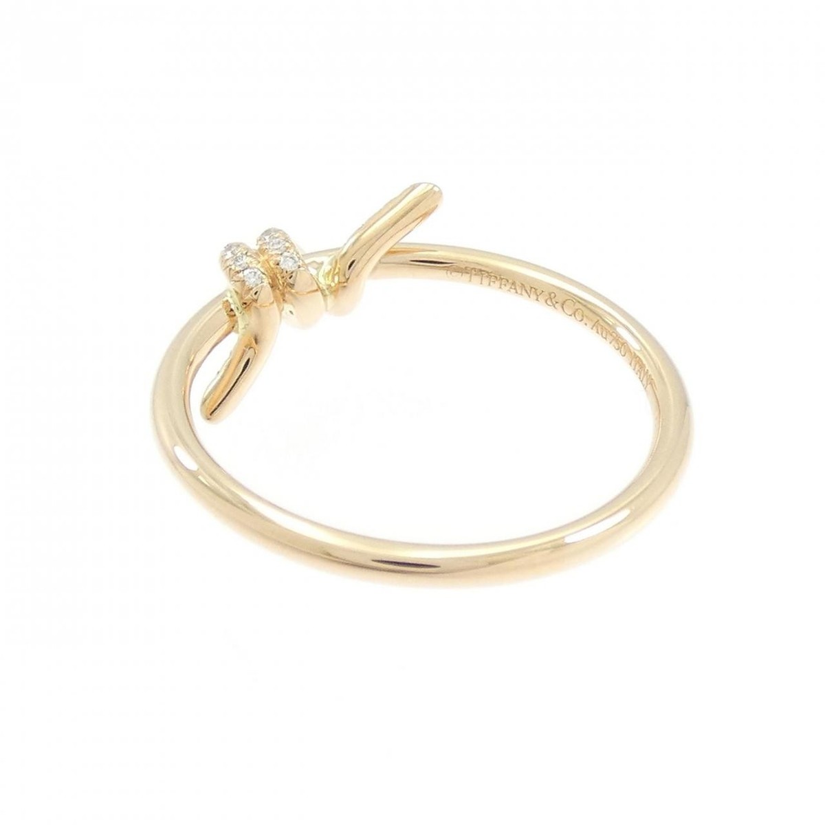 Authentic TIFFANY&Co. Knot Ring #230-000-337-6422 | eBay