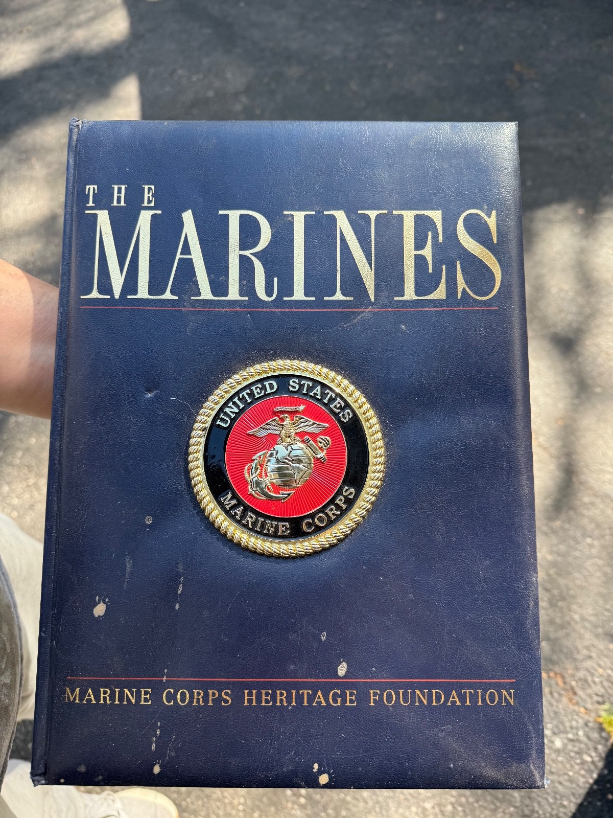 The Marines Hardcover Book Marine Corps Heritage Foundation