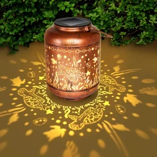 Solar Lanterns Outdoor Waterproof Sea Turtle Gifts for Garden Decor Christmas Gi