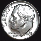 1956-P 10C Roosevelt Dime BU 90% Silver 26oww0117-2