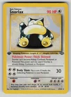 Snorlax 27/64 Jungle 1st Edition Pokemon LP