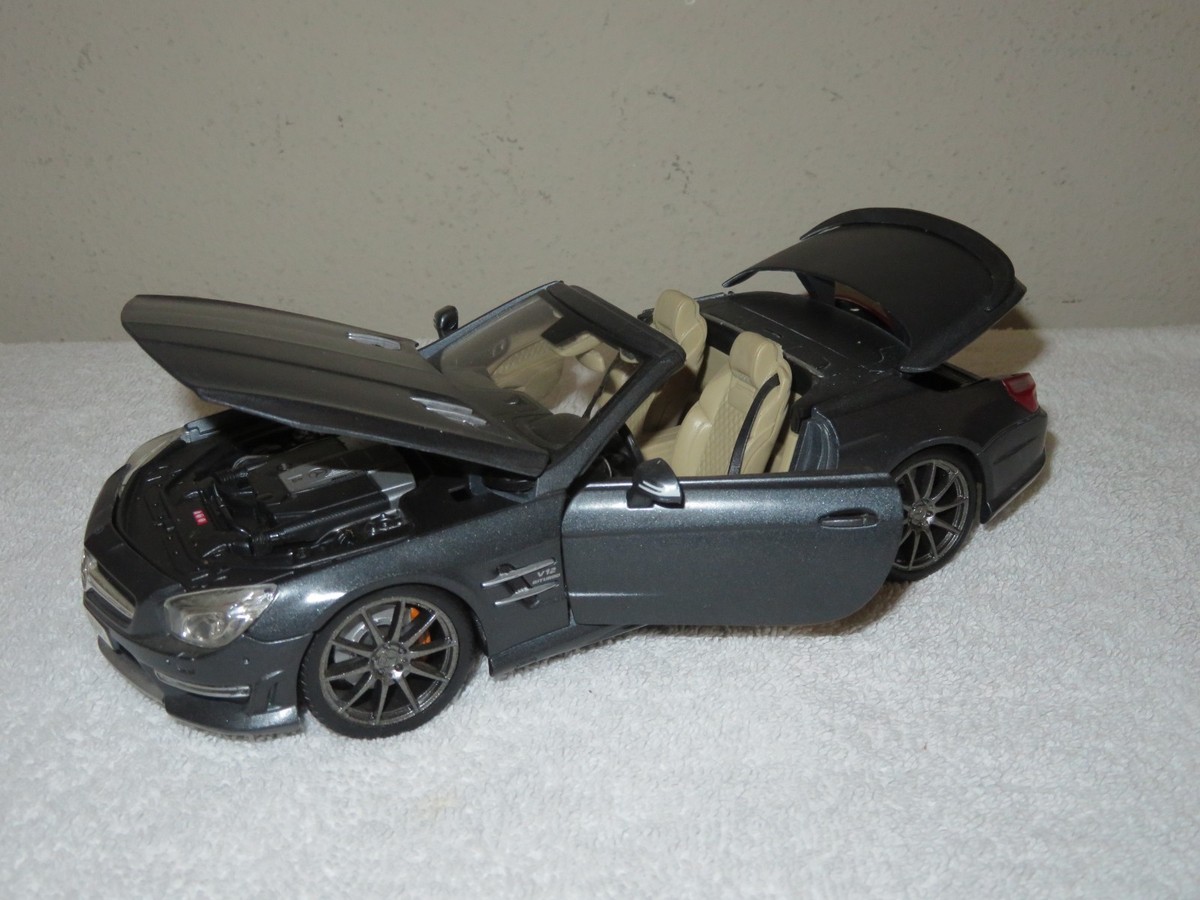 RARE! MERCEDES BENZ SL65 AMG MAISTO 1:18 OPENING HOOD DOORS