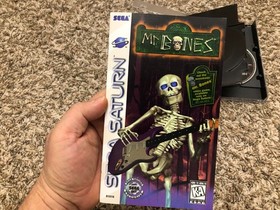 Mr. Bones (Sega Saturn, 1996)  CIB - Great Shape! w/ Reg Card Tested Near Mint