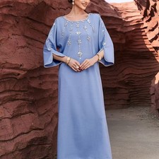 Women's ethnic and diamond elegant temperament banquet dress
