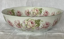 BERNARDAUD LIMOGES EUGENIE DE MONTIJO PORCELAIN SALAD BOWL