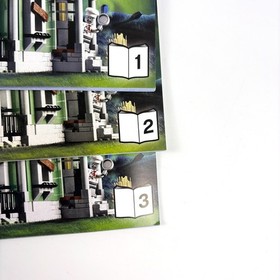 Lego Monster Fighters Haunted House 10228 Instruction Manuals Books Only