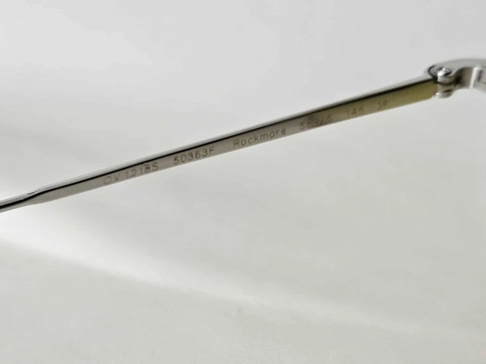 Vidrio fotocromático OLIVER PEOPLE OV1218S 50363F Rockmore hecho en Japón Foto 3 de 4