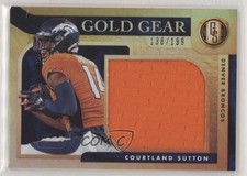2020 Panini Gold Standard Gold Gear Relics 138/199 Courtland Sutton #GG17 0ax5