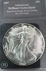 1987   1 oz Silver American Eagle (Brilliant Uncirculated)