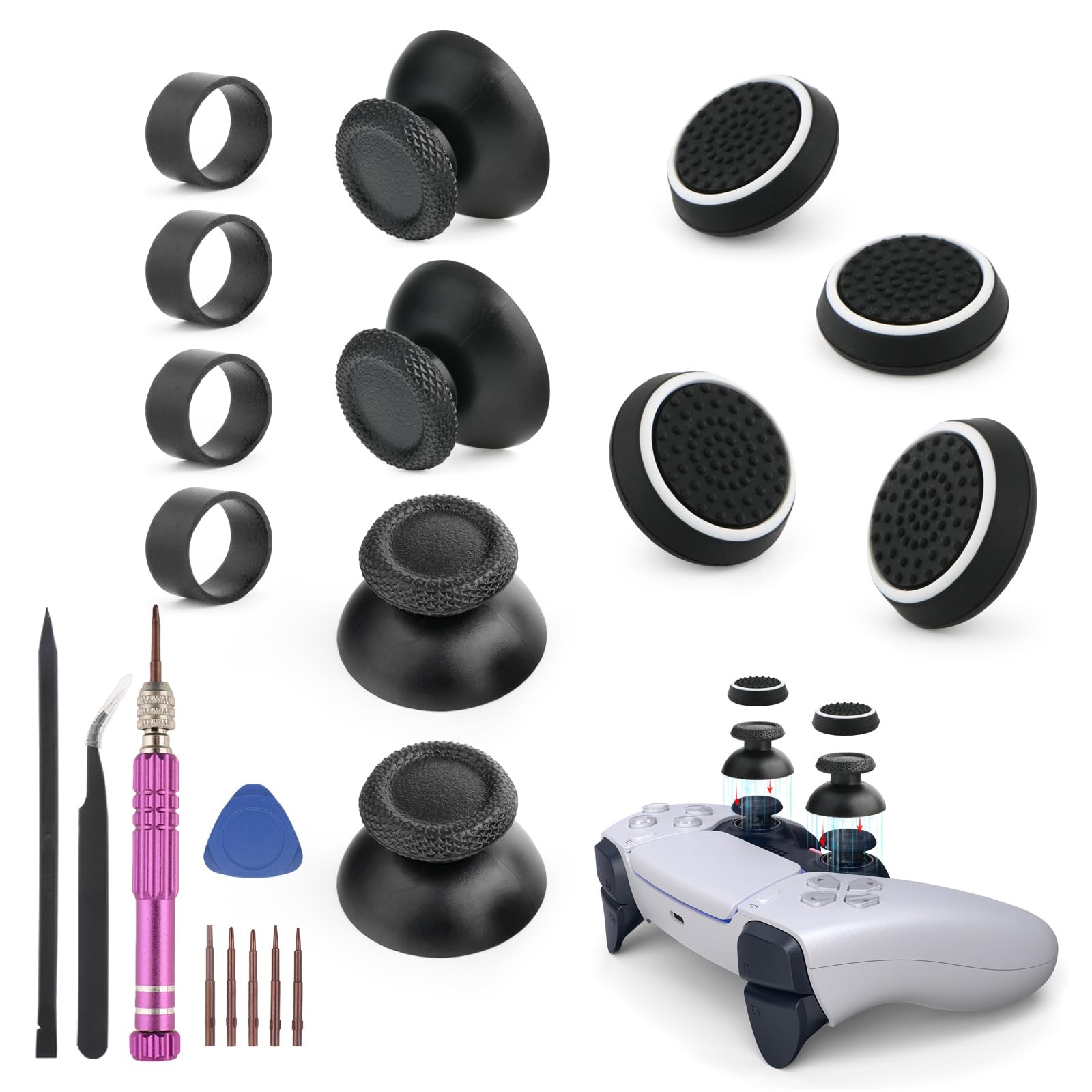 Joystick PS5 analogique anti drift pour réparer les manettes PlayStation 5
