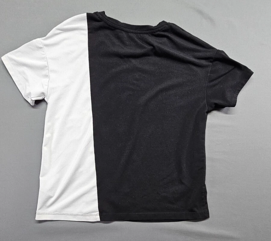 Justice Sports Girls T-Shirt Top Justice Foil Graphic Logo T-Shirt Size M (10) - Image 3 of 4