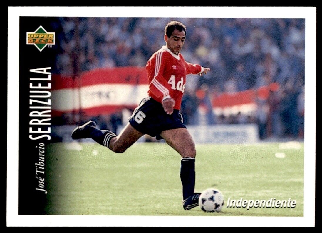 Jose Tiburcio Serrizuela (Club Atlético Independiente Avellaneda / Upper  Deck Futbol Argentino Apertura 1995)…