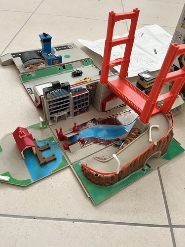La Città Delle Micro Machines Gig Galoob Toys Anni 1988 Cassetta Degli Attrezzi - Foto 13 di 20