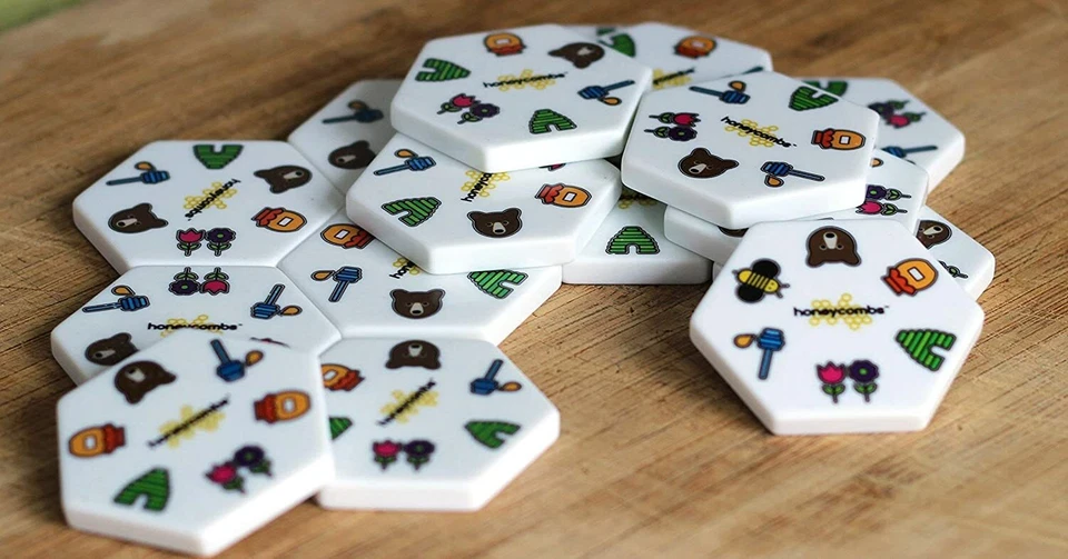 Piatnik - Honeycombs Legespiel Gesellschaftsspiel Kinderspiel - Bild 2 von 3
