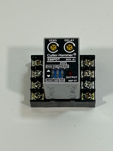 Cutler-Hammer E66PDT Control & Amplifier Unit Series A1 12-24VDC