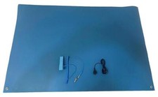 300mm x 900mm ESD Rubber Bench Mat, Blue - CQ-ESD-MAT-2X3
