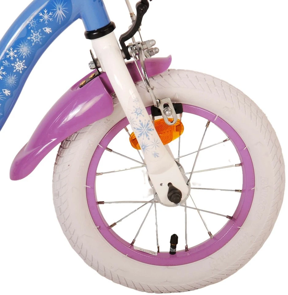 12 Zoll Kinder Mädchen Fahrrad Mädchenfahrrad Rad Frozen 2 die Eiskönigin Elsa - Bild 3 von 4