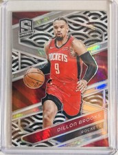2023-24 Panini Spectra International Black & White Prizm Rockets Dillon Brooks