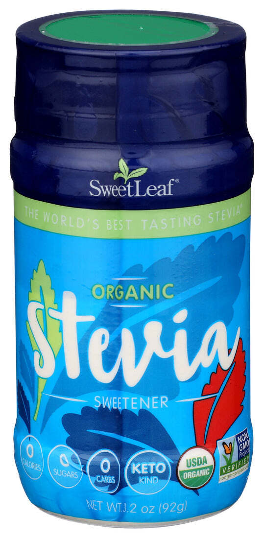 Органический подсластитель из стевии Sweetleaf по 1 штуке на 3,2 унции