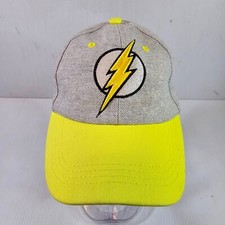 THE FLASH Cap DC Comics Baseball Cap Reverse Flash Six Flags Yellow One Size