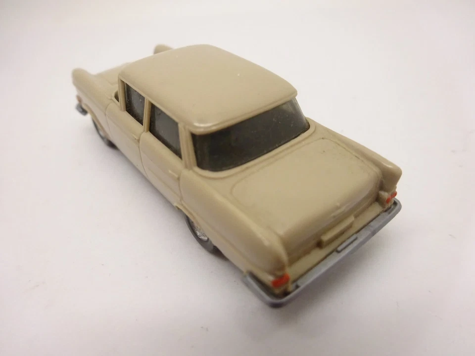 Wiking: Opel Kapitän, Marrone Bianco, Saure HB Nr. 346/1D (Schub509) - Immagine 2 di 3