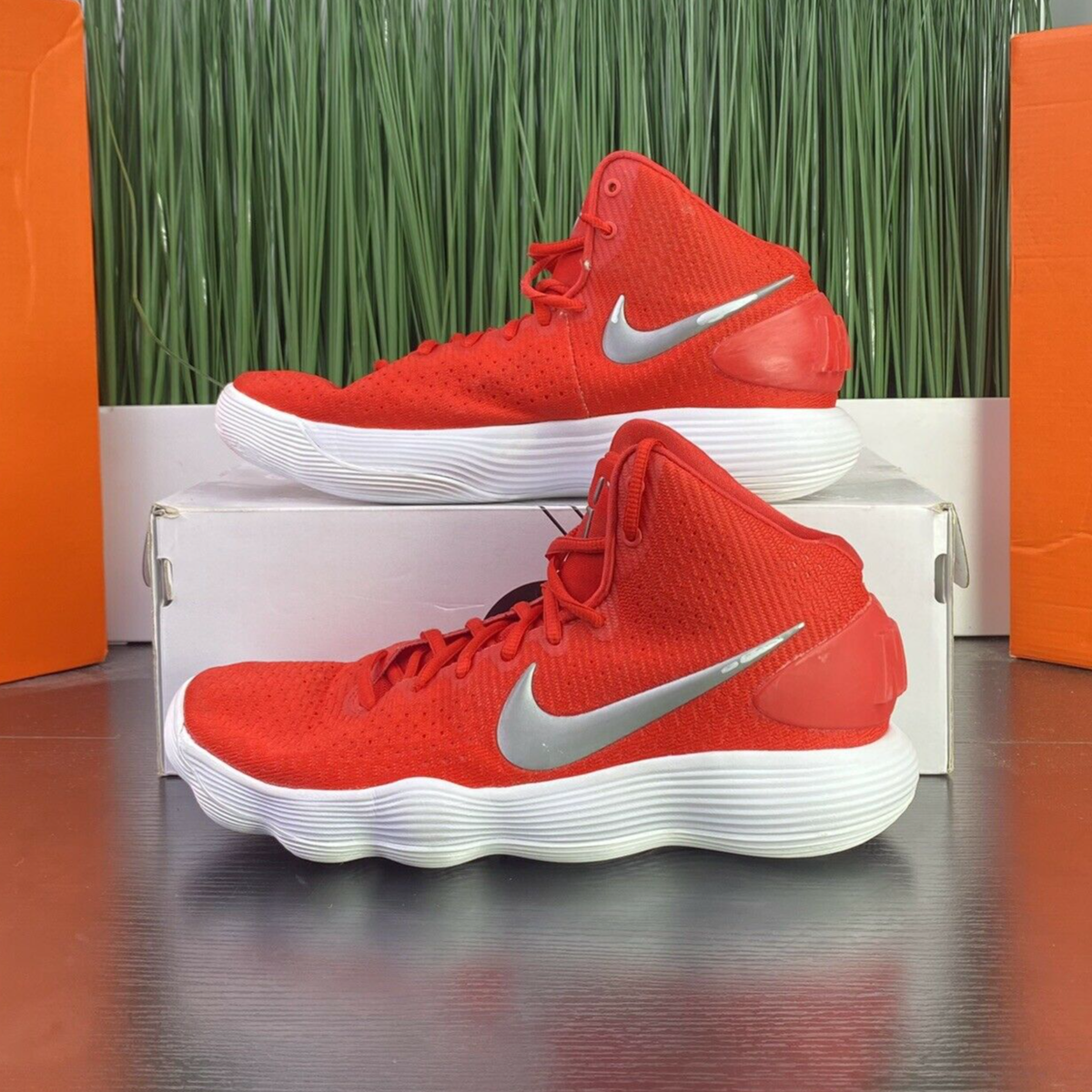 Nike Hyperdunk 2017 TB Basketball Shoes University Red White