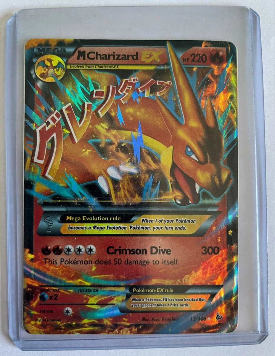 Carta Pokémon Mega Charizard X Em Português