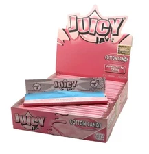 Juicy Jay’s Rolling Papers –Cotton Candy – King Size-24pcs per display
