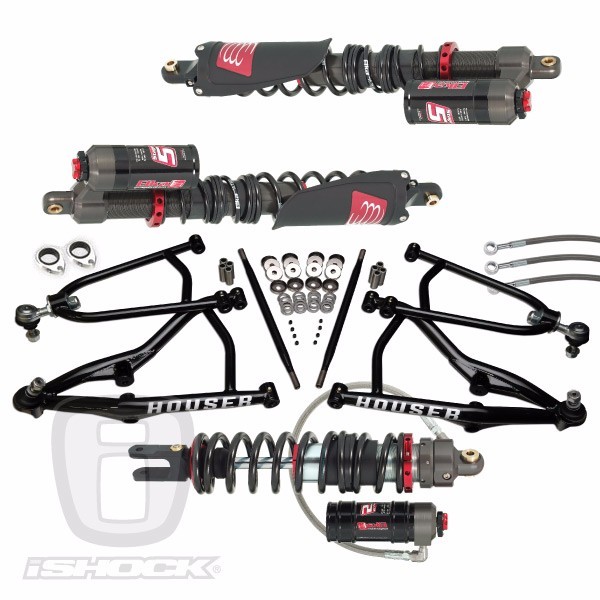 Elka Stage 5 Front & Rear Shocks HOUSER LT ATV AArms Suspension YAMAHA