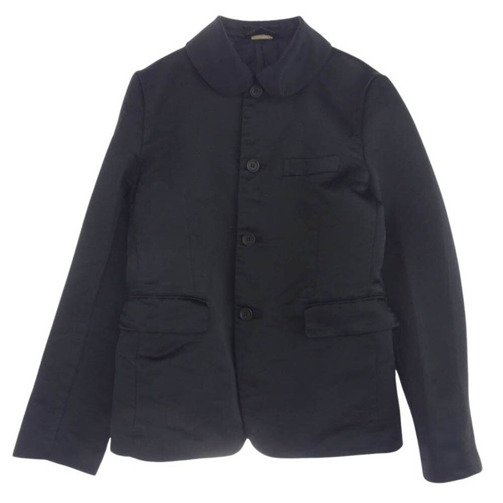 Black Comme Des Garcons 1D-J019 Ad2019 Ester Crimp Poly Round 