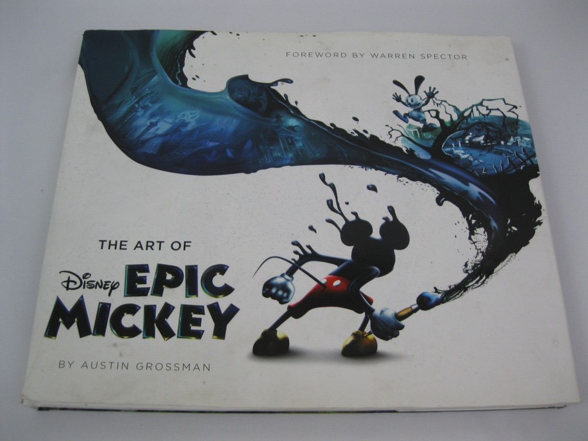 □裁断済み The Art of Disney Epic Mickey 画集 The Art of Disney Epic Mickey: Austin Grossman, Warren Spector