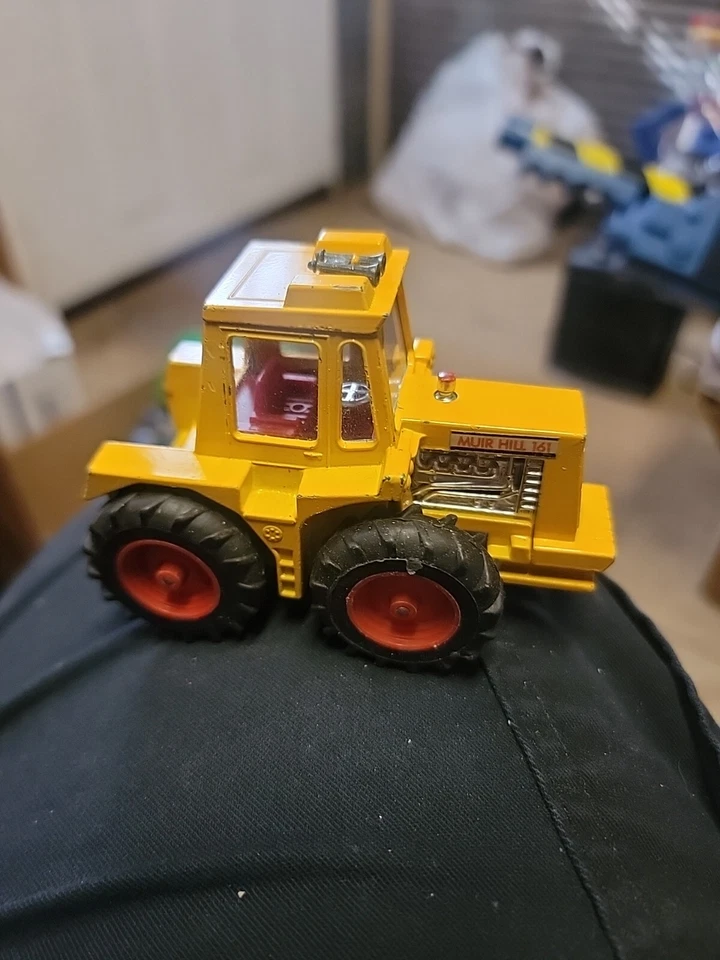 1972 Matchbox Super King Muir-Hill Tractor K-5 4” Heavy Machinery Toy England - Image 3 of 4